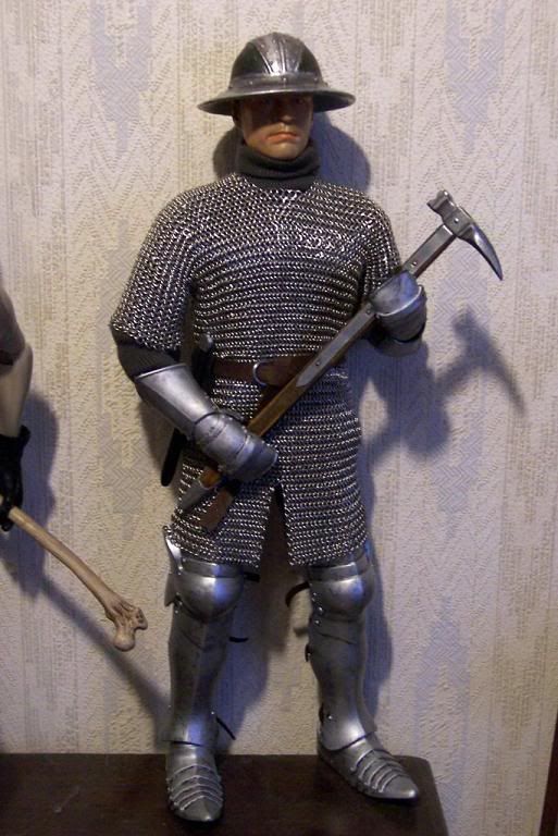 Early 15th century ManatArms with handmade chainmaille