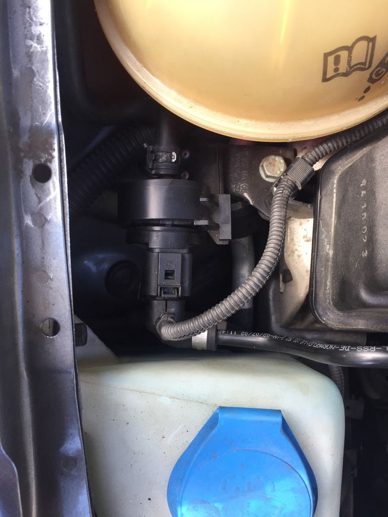 Where do the purge valve lines go?