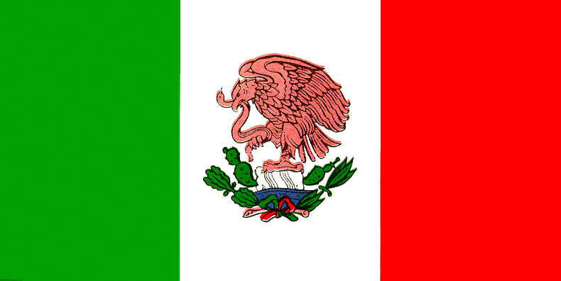 mexico flag. mexican flag