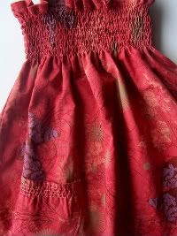 Ruby Red Summer Dress 18m - 3T