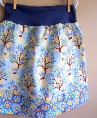 Blue Bird Sister Skirt 6/7
