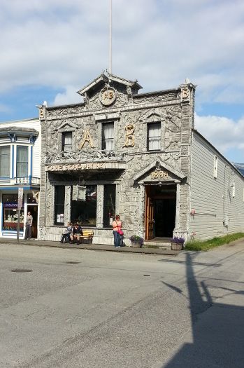 Skagway wooden building