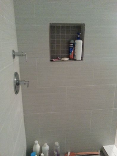 new shower