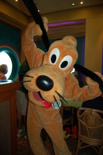 Pluto breakfast disney magic