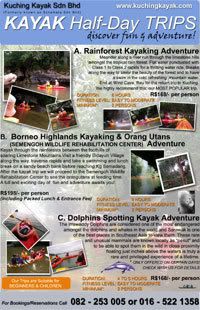 Kuching Kayaking Trips
