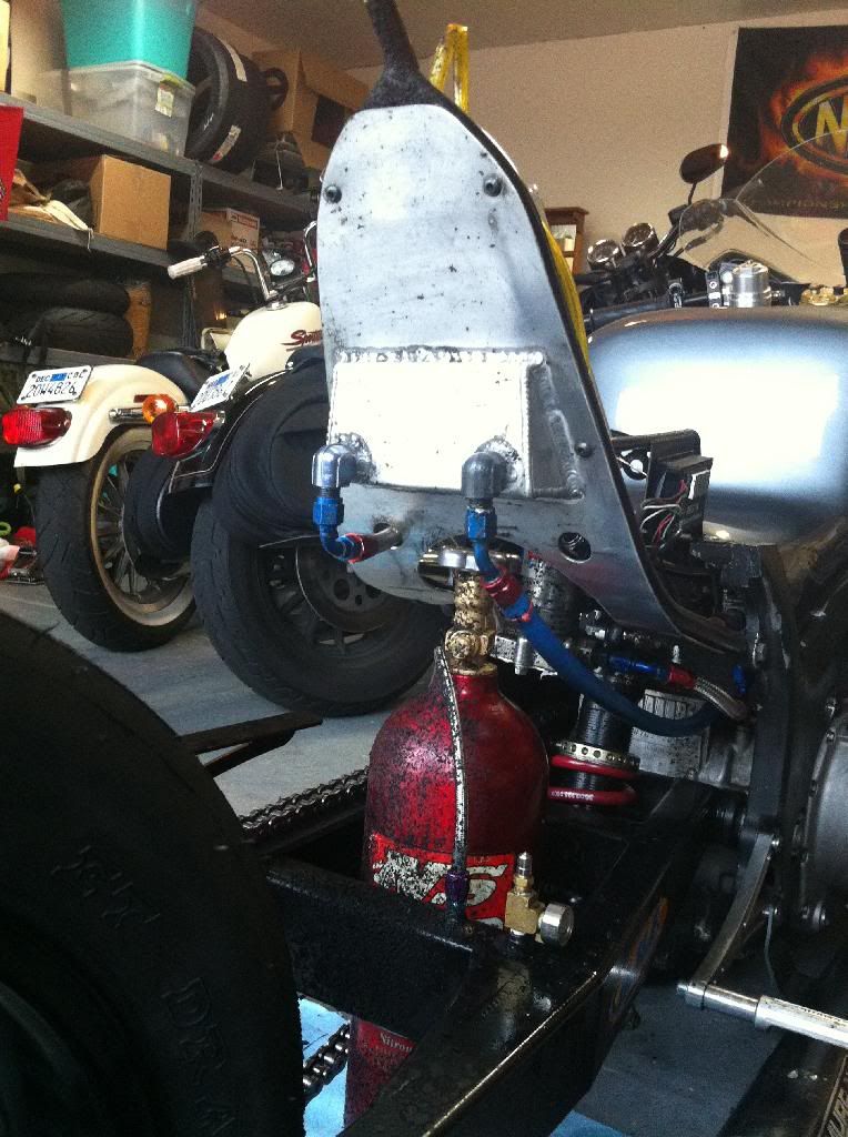 Custom Busa Subframe Fuel Cell Psychobike