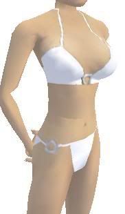 bikini blanc