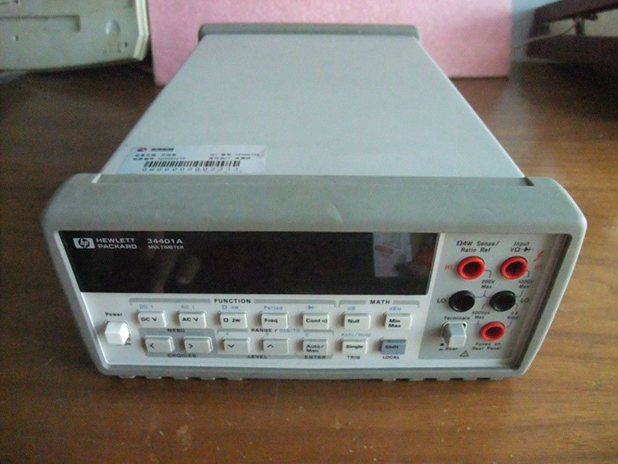 Agilent HP 34401A Digital Multimeter 6.5 digit Warranty Tested Working