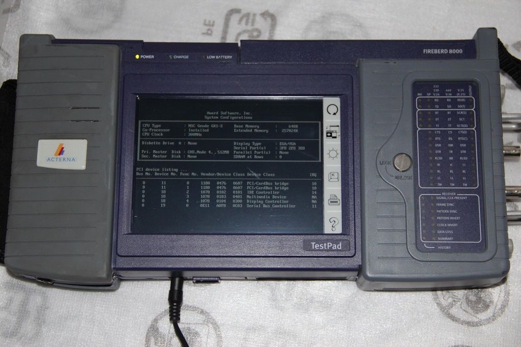 FIREBERD 8000 JDSU/Acterna/TTC Communications Analyzer | eBay