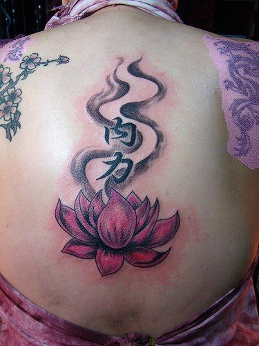 Tibetan Tattoos - Lotus Tattoo. by Lisa (Toronto, Ontario, Canada)