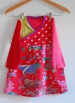 Size 5T Upcycled/Recycled Tunic