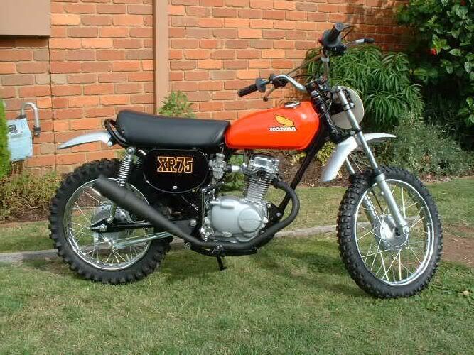 1977 Honda 75 dirtbike