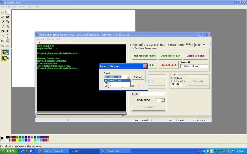How to set interface with Infinity BEST GSMForum