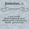 Definition #39 - feminism