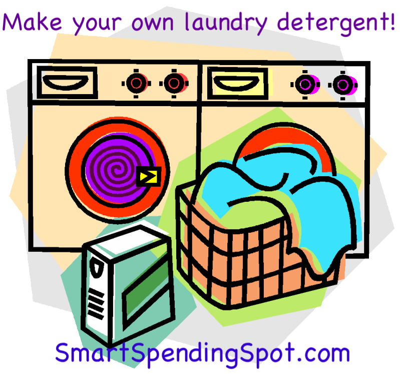 diy laundry detergent, make your own laundry detergent