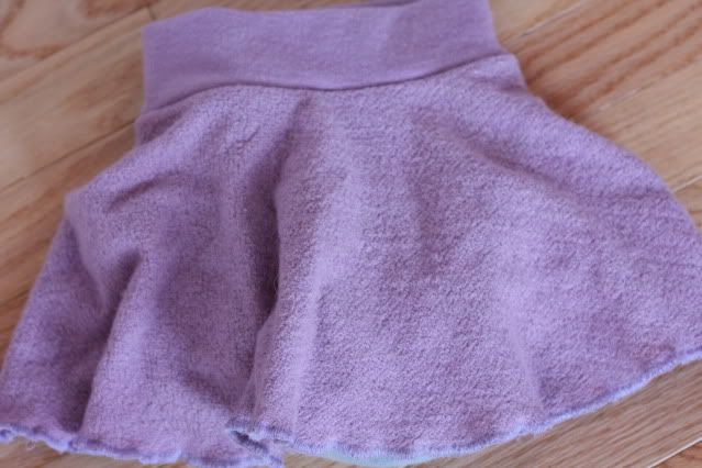 Graceful Baby Designs lavender skirtie, size large Graceful Baby Designs lavender skirtie, size large