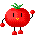 cute dancing tomato!