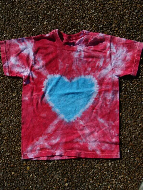 size  4/5 heart t-shirt