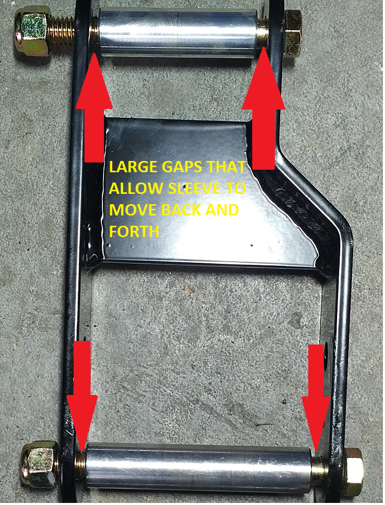 Mid Install NissTec Shackle Width Second Generation Nissan Xterra