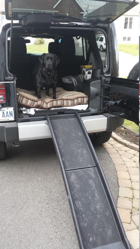 Need storage idea for Dog ramp - Jeep Wrangler Forum