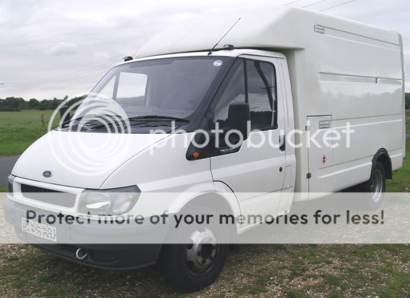 Ford transit ex bt box van