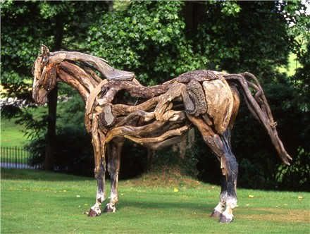 Driftwood art photo: Driftwood Horse DriftWoodHorse3.jpg