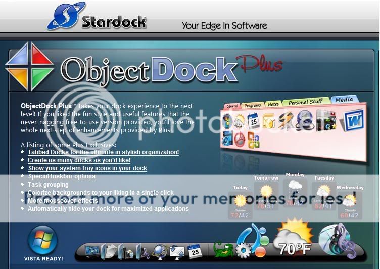 Stardock objectdock plus v1 90 535u incl keyfilemaker incl patch embrace